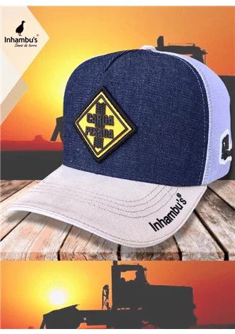 Bon Inhambu's Carga Pesada - Jeans e Bege