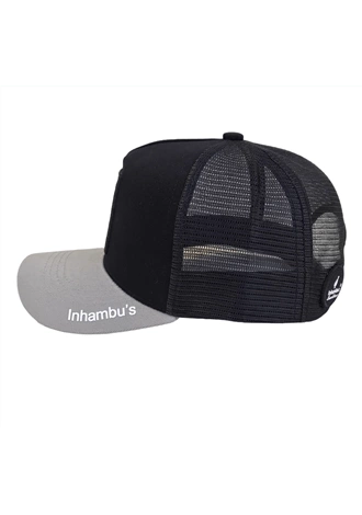 Bon Inhambu's Logo Camuflado - Preto e cinza